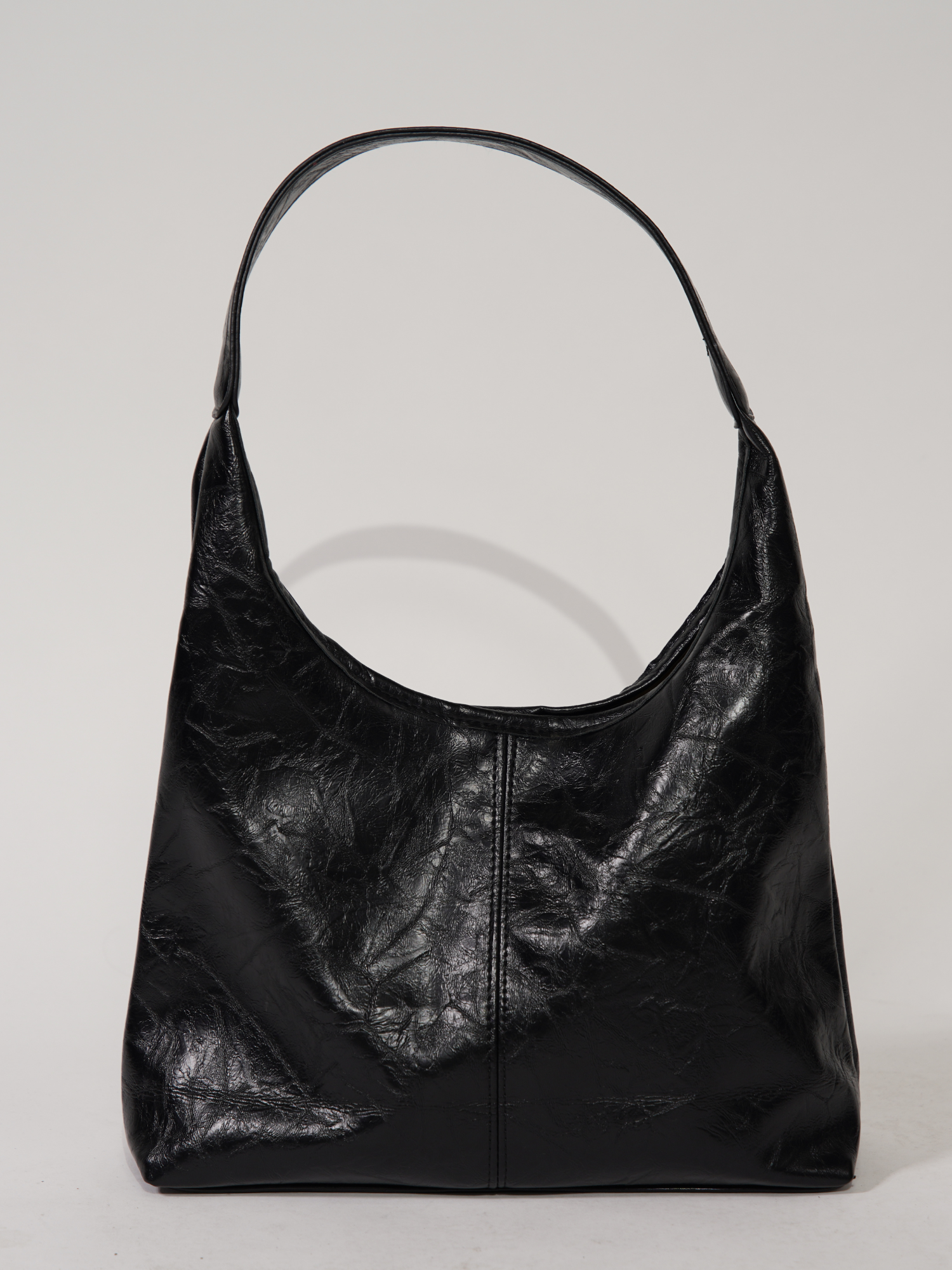 Sac fourre-tout en cuir vieilli au design vintage