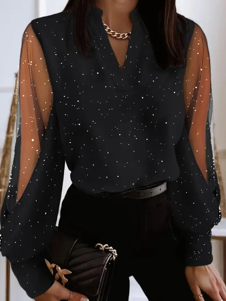 Blouse Élégante à Épaules Dénudées