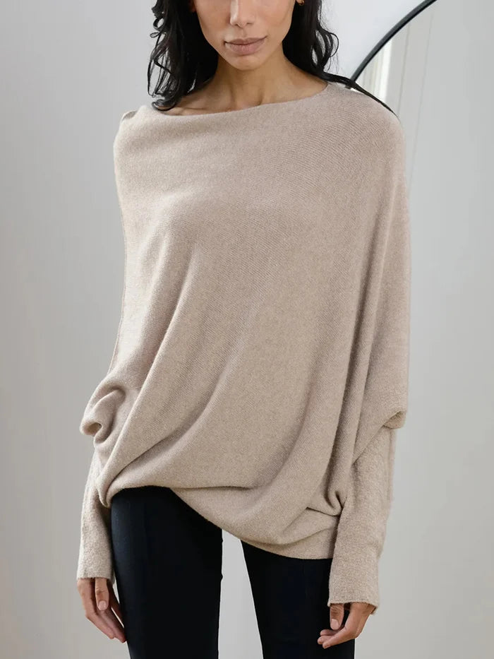 Asira - Asymmetrical Draped Pull