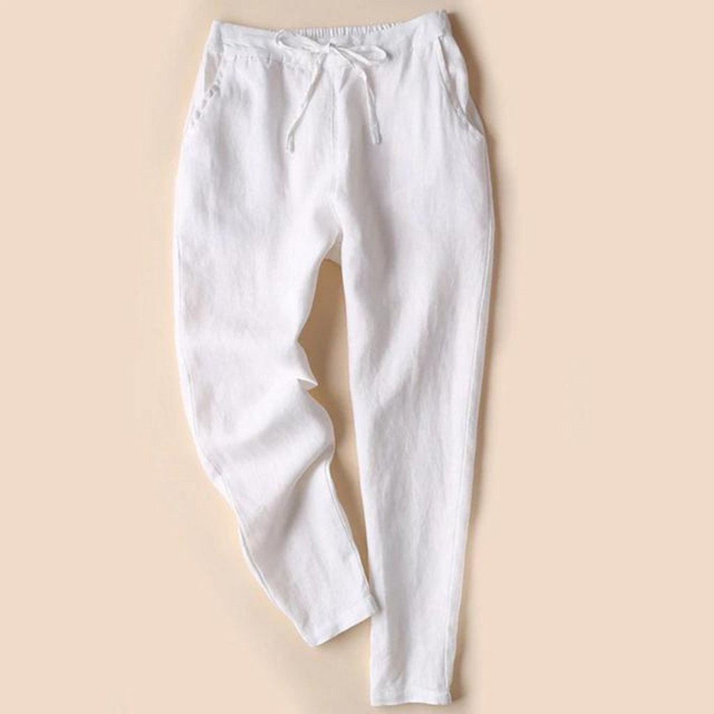 Femme en Coton : Pantalons Chic
