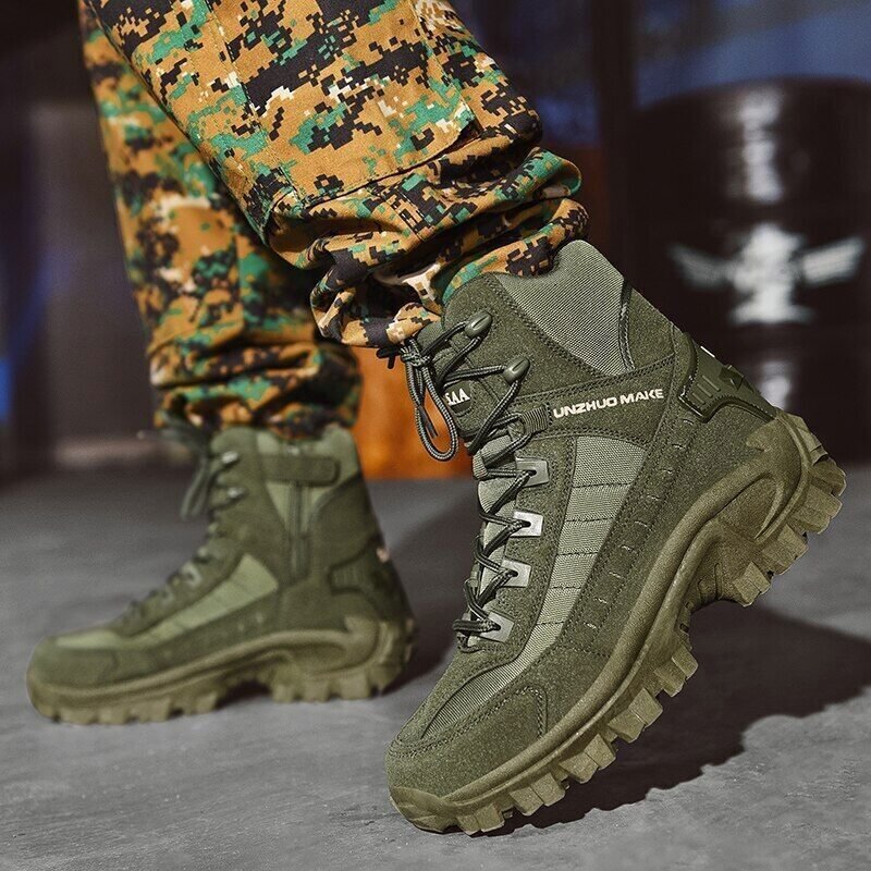 Bottes Militaires Chic pour l'Hiver